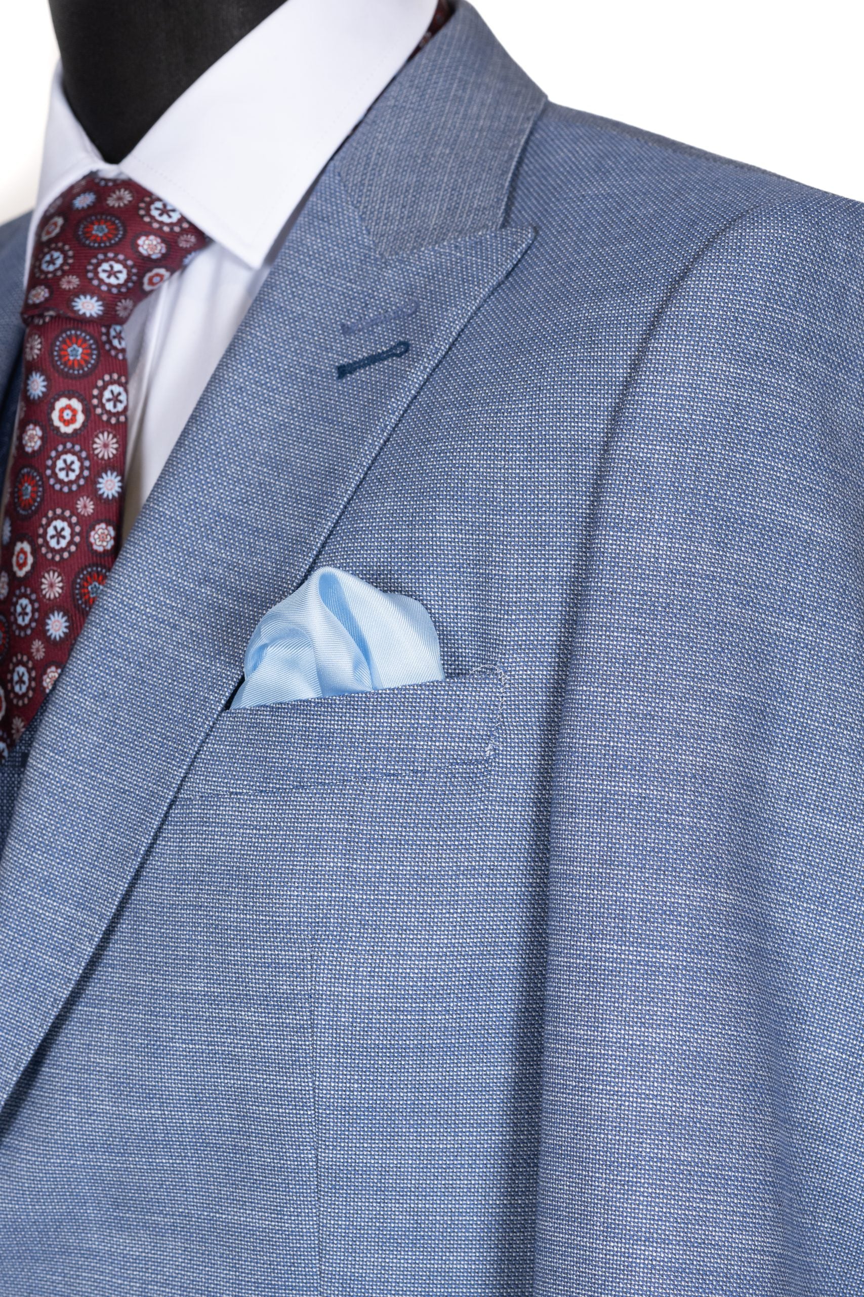 COSTUM SENTIERRI ALBASTRU MICRODESIGN CU VESTA